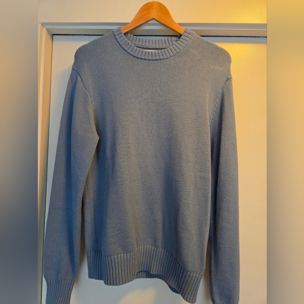 The Bay Hudson North Jeans Light Blue Crewneck Sweater